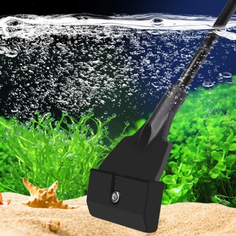 Aquarium Algae Scraper Long Handle Scrapers Algae Removing Tool & Blades Kit Drop Shipping