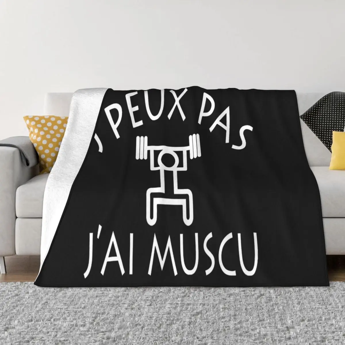 T Homme Jpeux Pas Jai Muscu Summer 2021 Latest Middle Aged Hip Hop Hipster Top More Size New Beautiful Rock Throw Blanket