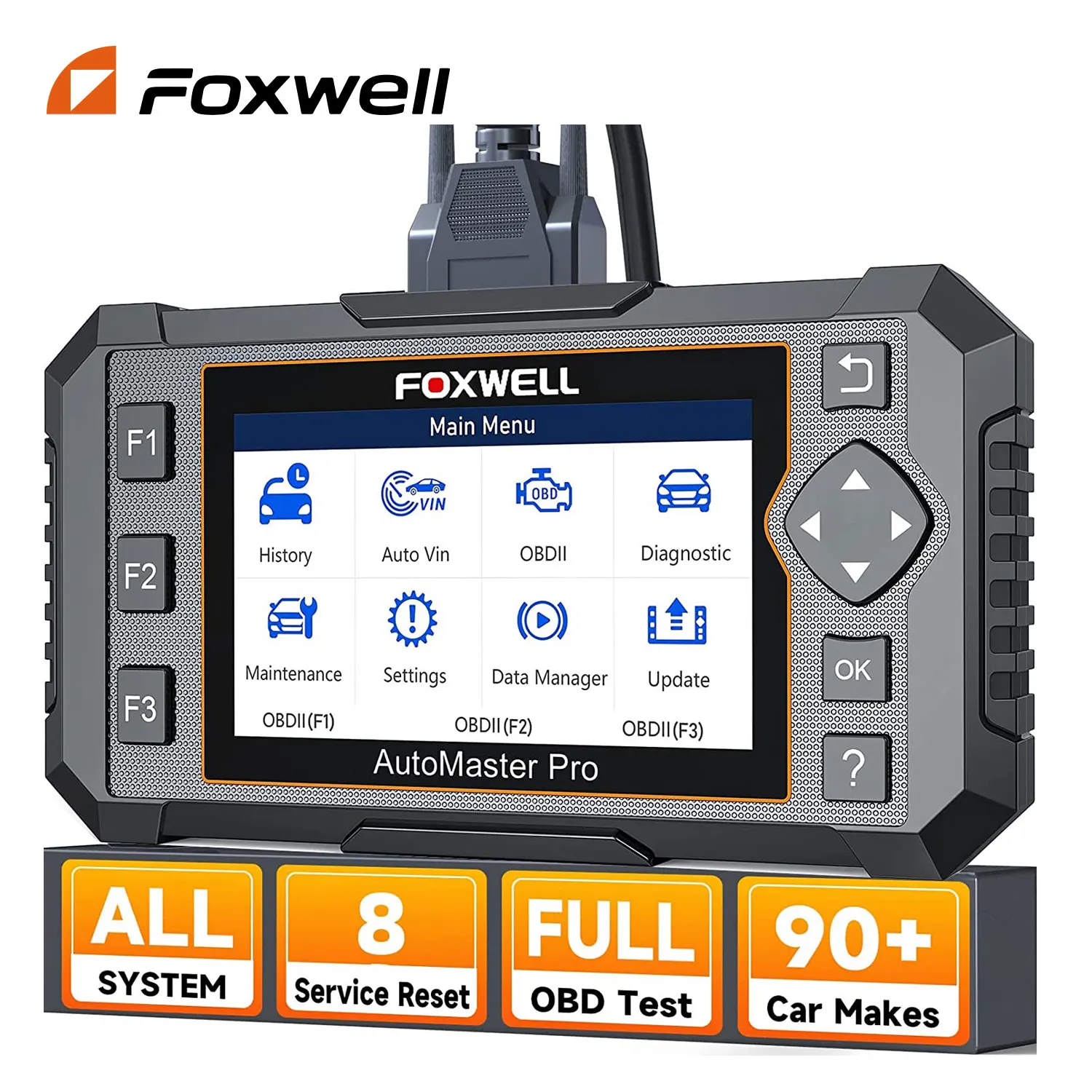 Foxwell NT624 Elite OBD2 EOBD Automotive Scanner Full System Code Reader SAS EPB Oil 8 Reset OBD 2 Scanner Car Diagnostic Tool