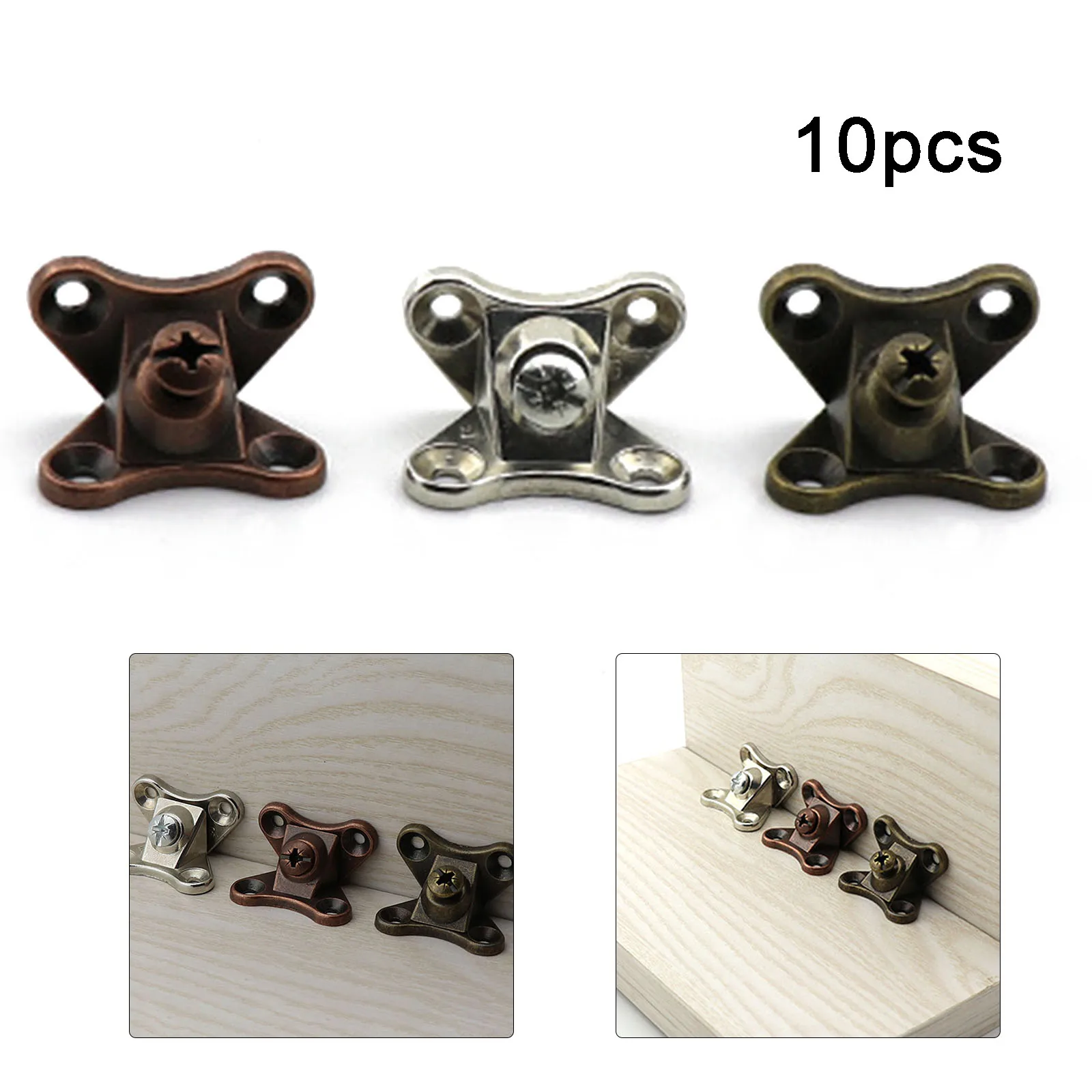 10 Pcs Detachable Combination Butterfly Corner Removable Combination Butterfly Corner Code Heavy Duty Shelf Brackets L Bracket