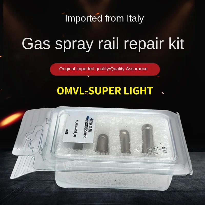 Oil-to-gas fittings original Italy imported gas spray rail common rail jet nozzle repair kit