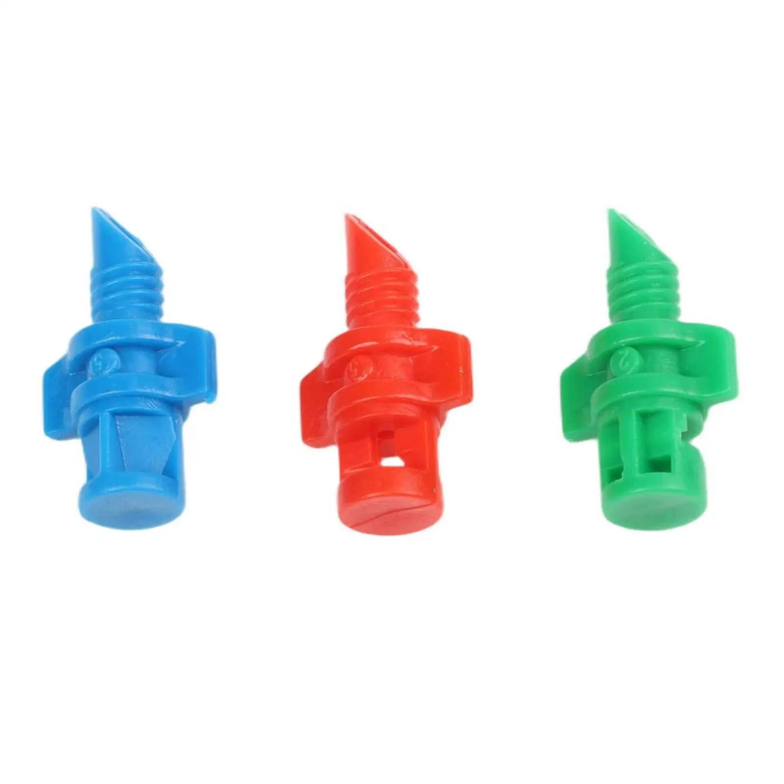 150 Pieces Drip Irrigation Emitters with 90/180/360 Degree Adjustable Sprayer Heads for Water Efficient Plant Care and Growth - view 3