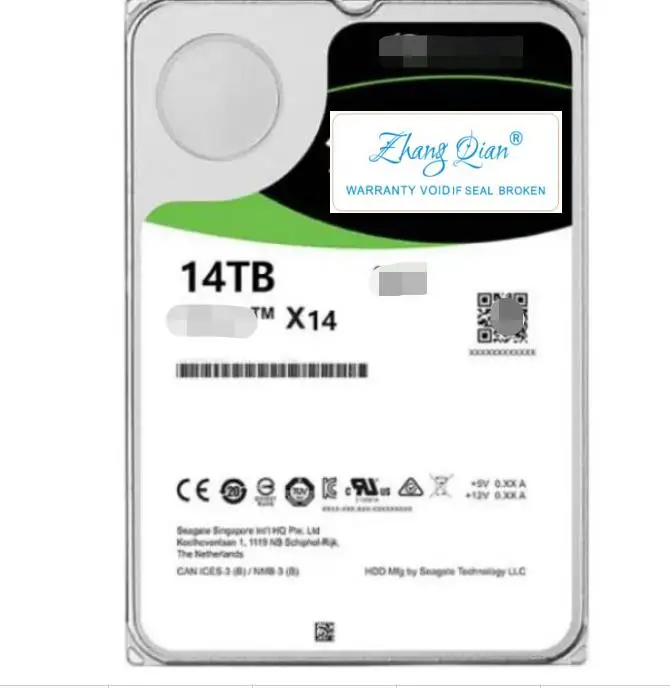 

Для X16 X18 16T 18T X14 X12 12T 14T X10 10T 8T 7200rpm 256 Мб 6 Гб/с SSD SATA 3,5 "Внутренний