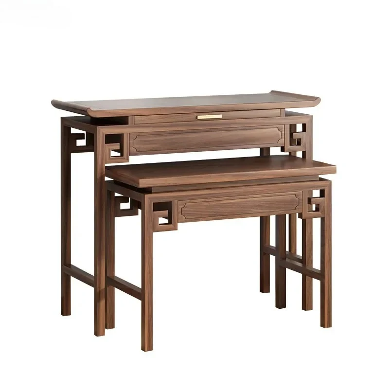 

table incense case household Buddhist hall solid wood Buddhist table modern tribute table shrine cabinet Buddhist niche