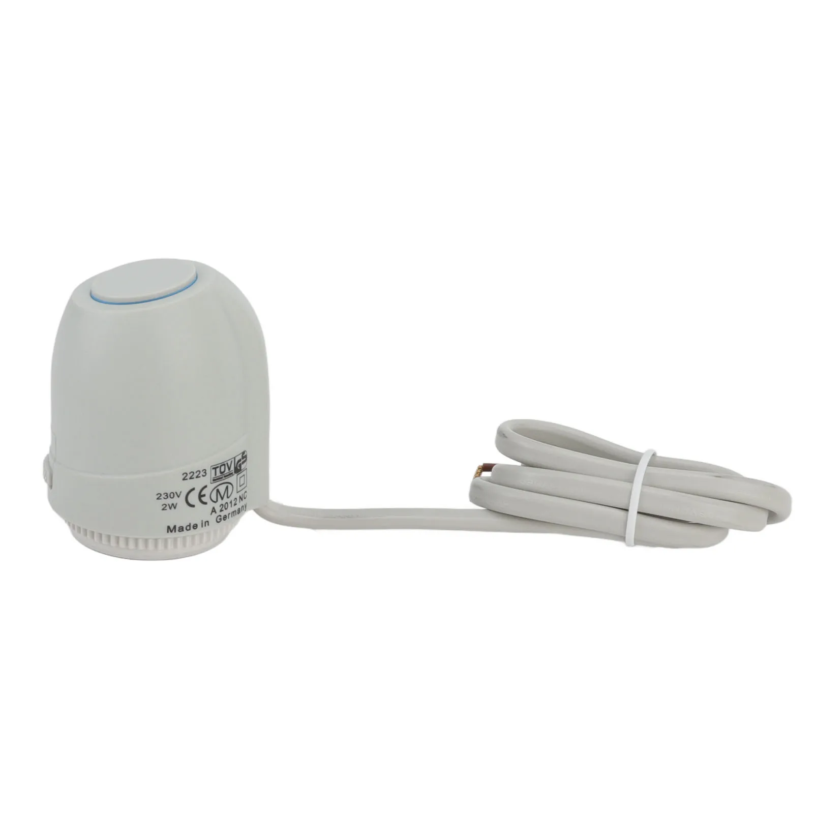 

2W Electric Thermal Actuator IP54 Waterproof PC Material Lightweight Closed Actuator Easy Installation for Floor Heating System