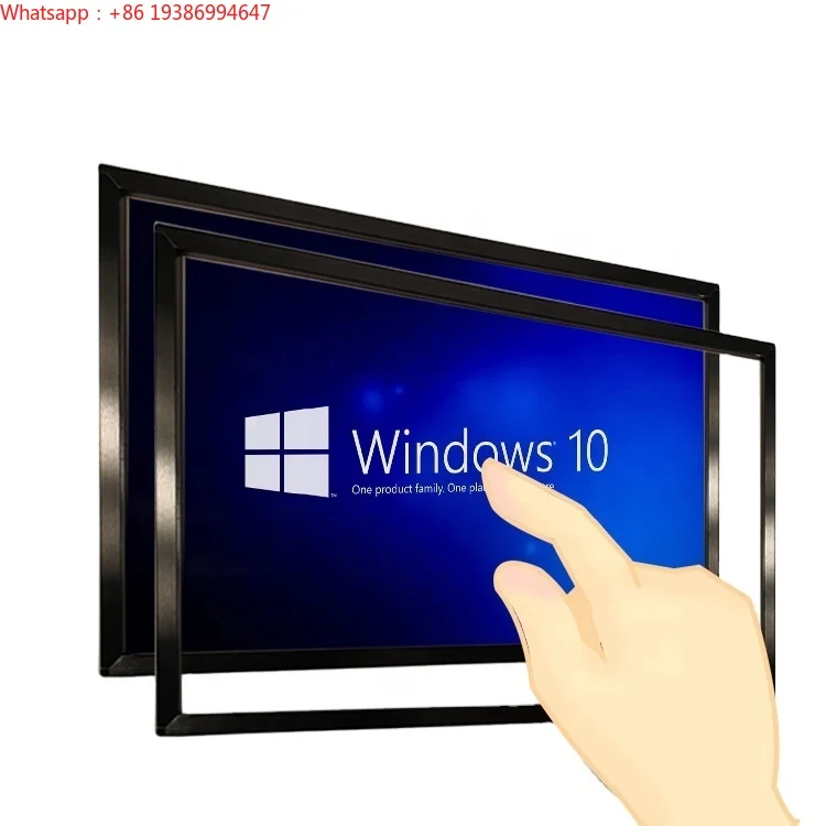 For Custom-Size Infrared Interactive Multi-Touch Frame Panel Kit 32 100 Inches USB New IR Touch Overlays for 42 86 100 Inch