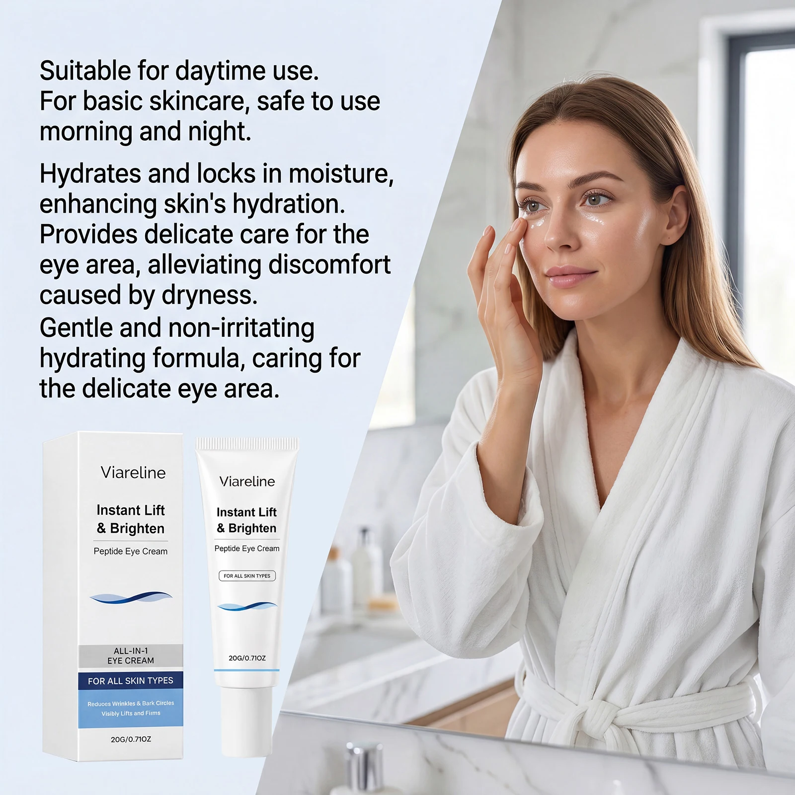 بلسم فياريلين للعين مضاد للتجا - مراجعة Eye Cream Peptide وسعره