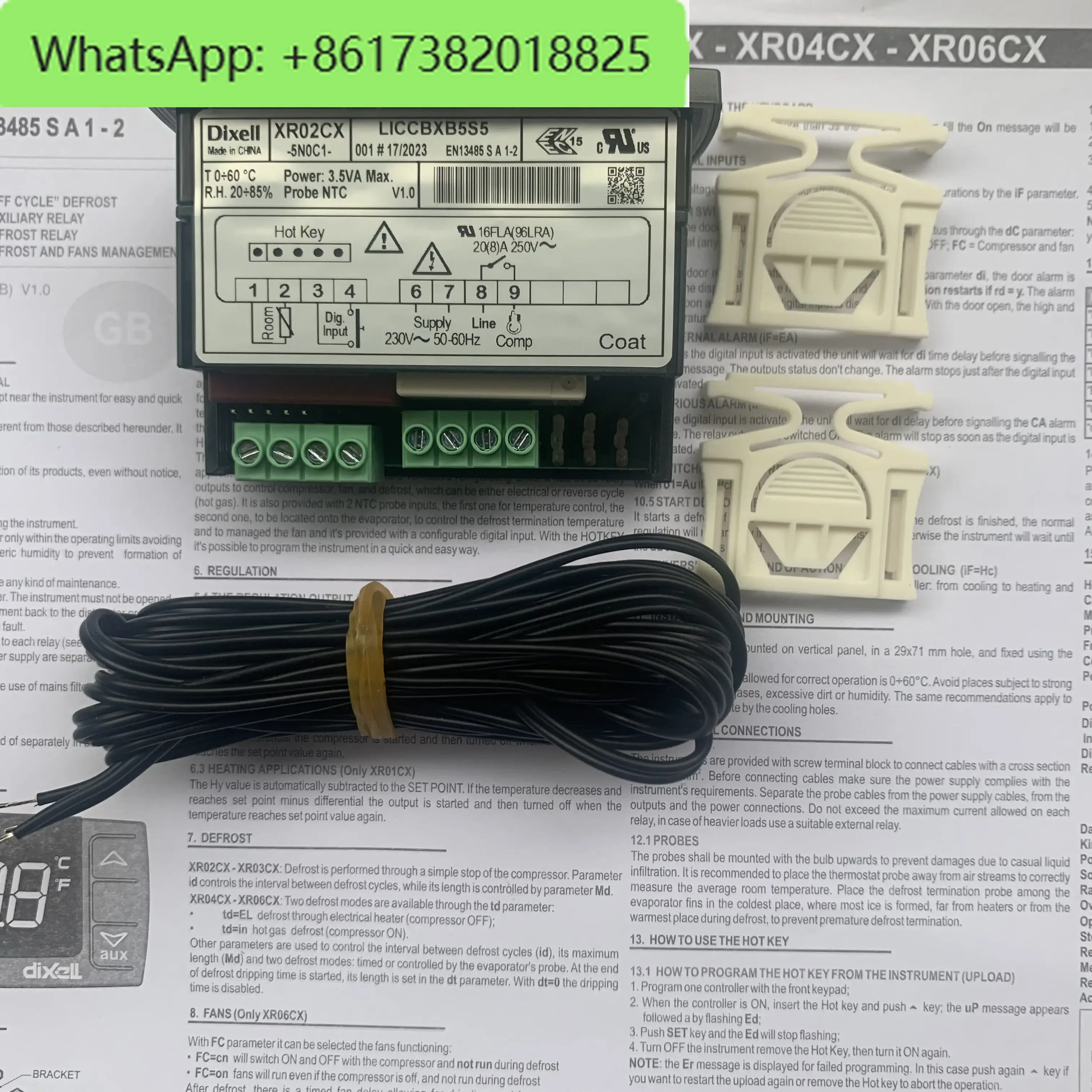 

Refrigerator temperature controller sprite temperature controller XR02CX sprite temperature controller XR02CX-5N0C1