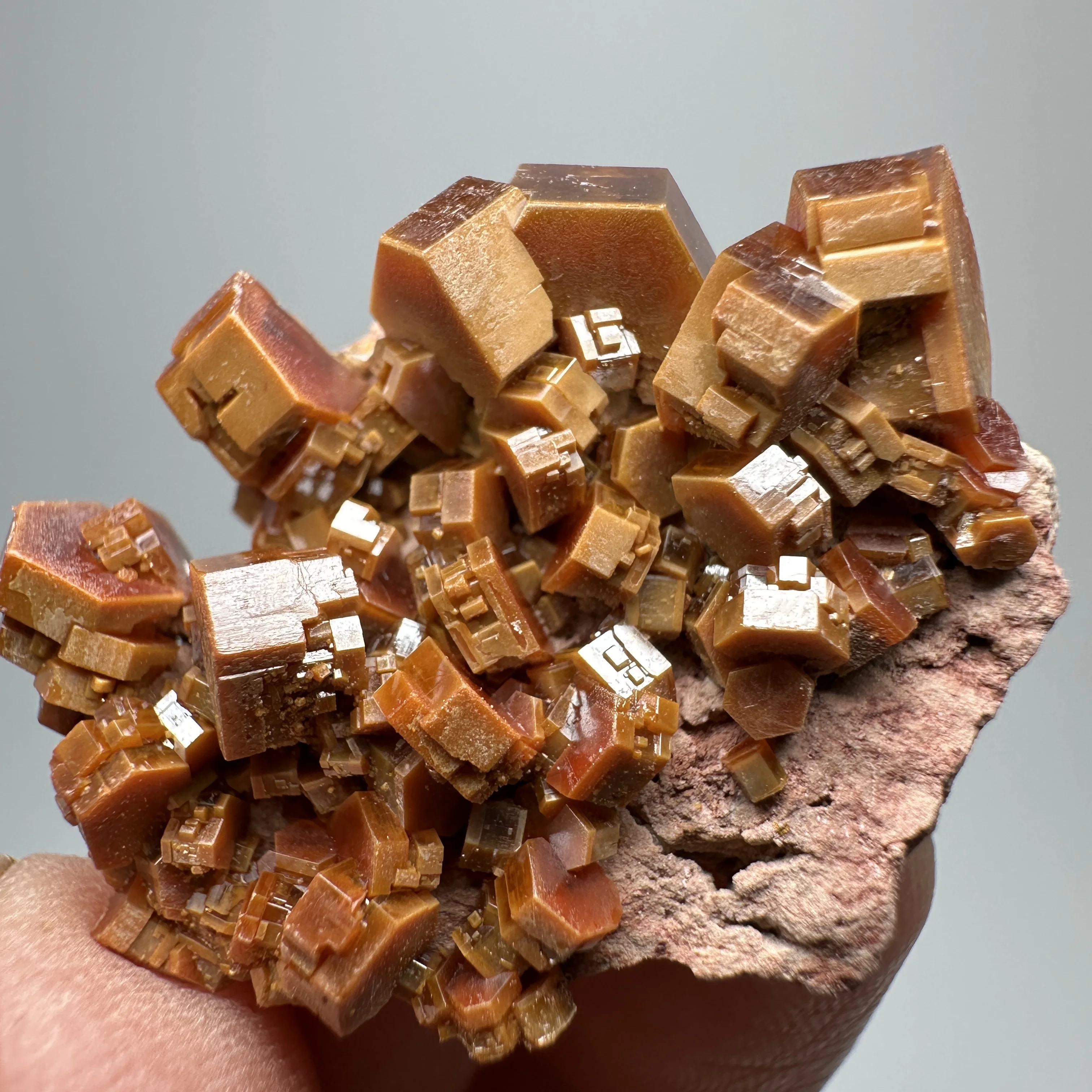 Natural Vanadinite Crystal Cluster Specimen Morocco Raw Stone Mineral Collection Healing Home Decor