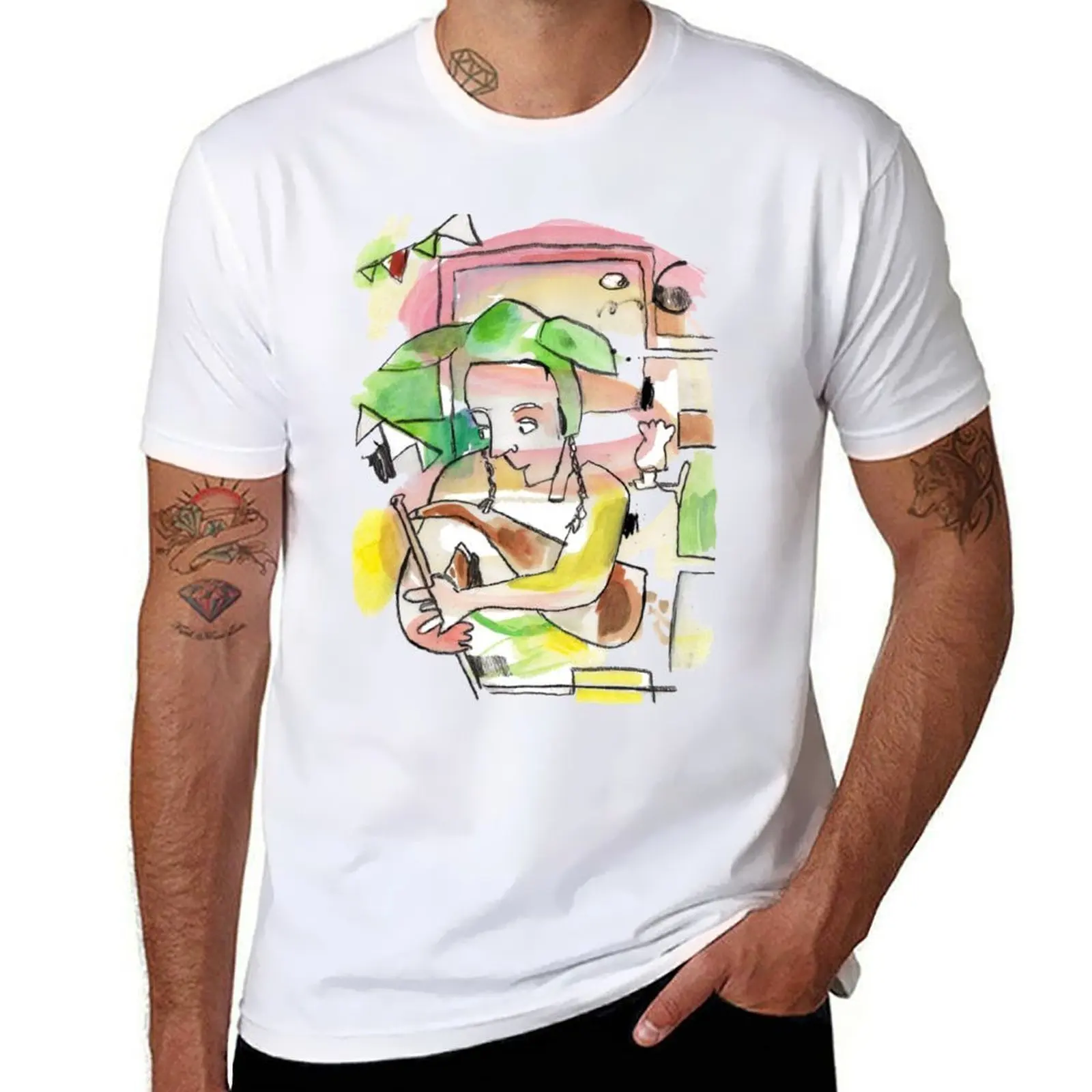 

Irish Trad Music Uilleann Pipe Player, Irish Music T-Shirt t shirts for man cotton funny man t shirts for men T-Shirt