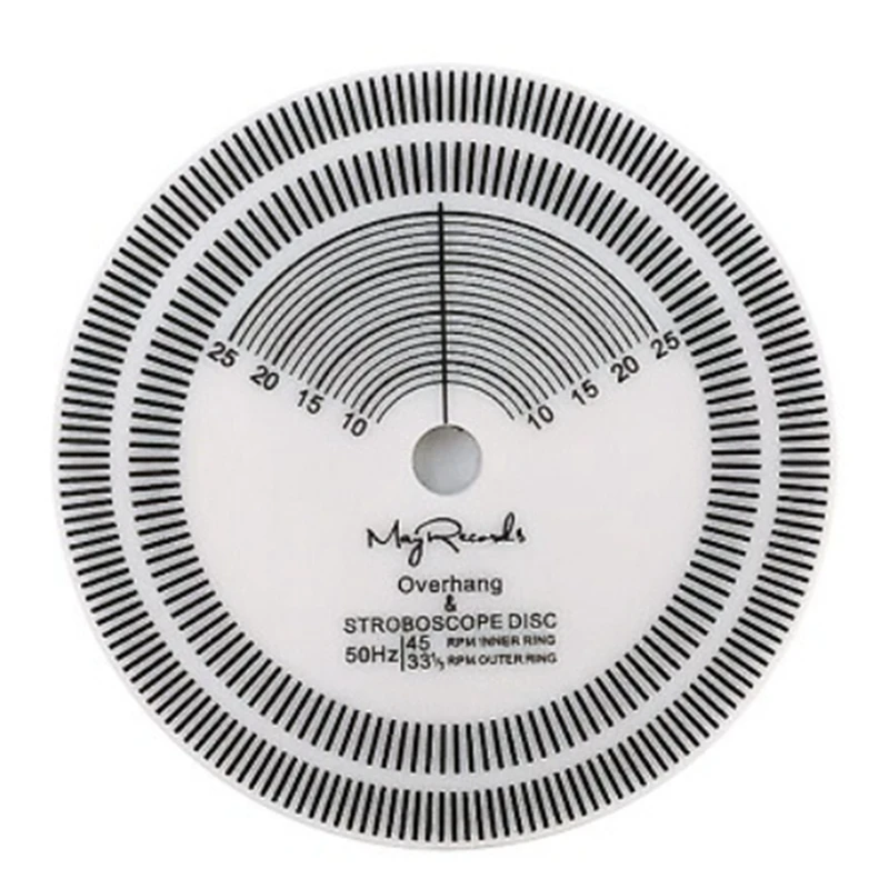 

HLZS-LP Record Player Strobe Disc Calibration Tachometer Record Player Speed Detection Record Calibration