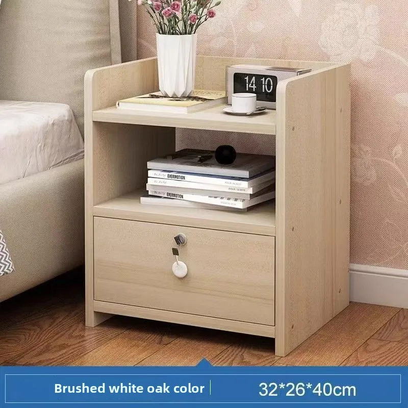 

Stable Bedside Table Storage Locker Small Shelf