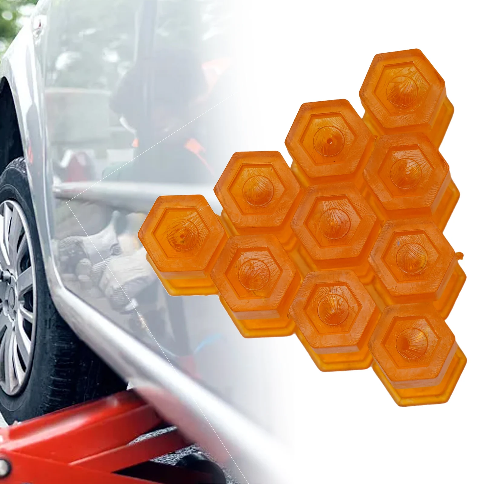 Glue Tabs 10 Pack for Auto Body Repair Use with Hammer Slide Hammer on Cars Trucks Trailers Motorcycles and Refrigerators