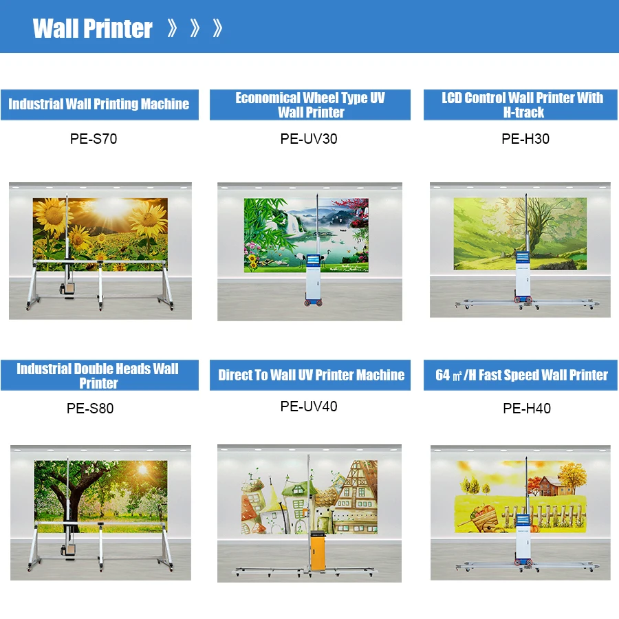Perfect Laser- Ceramic Tile Glass Rice Paper Canvas Decoration Vertical Mural Vertical Automatic Painting Machine For Walls