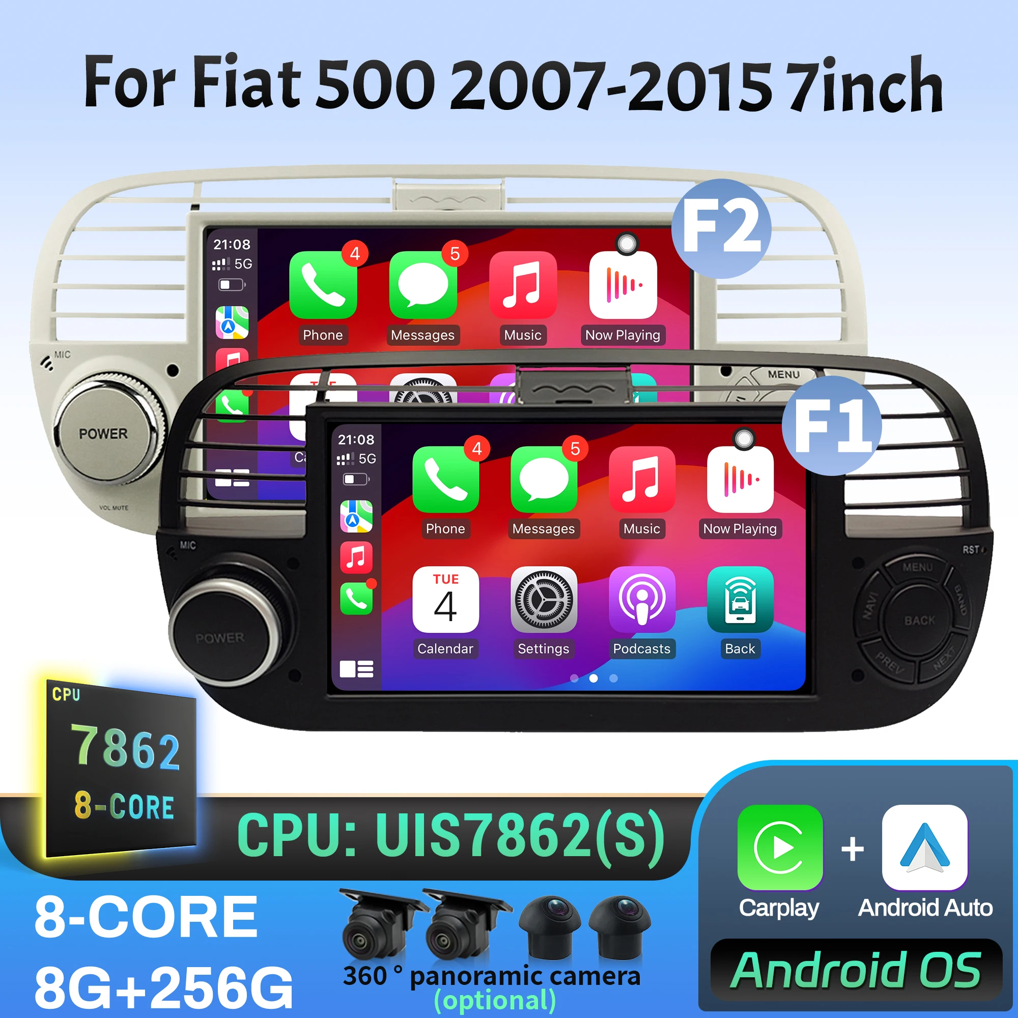 7 Inch Car Radio Fo…