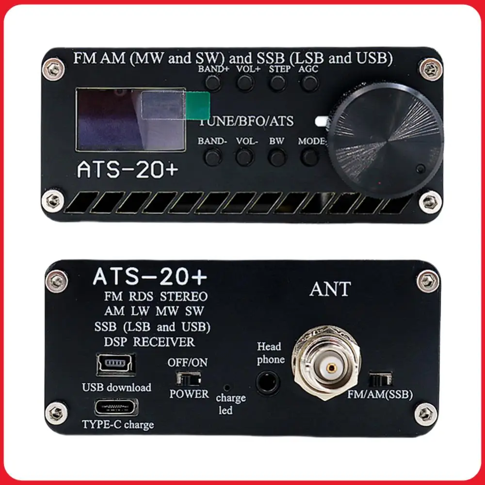 

Профессиональный приемник ATS-20+ с OLED-экраном, легкий, многодиапазонный, цифровой, для использования на улице и в помещении