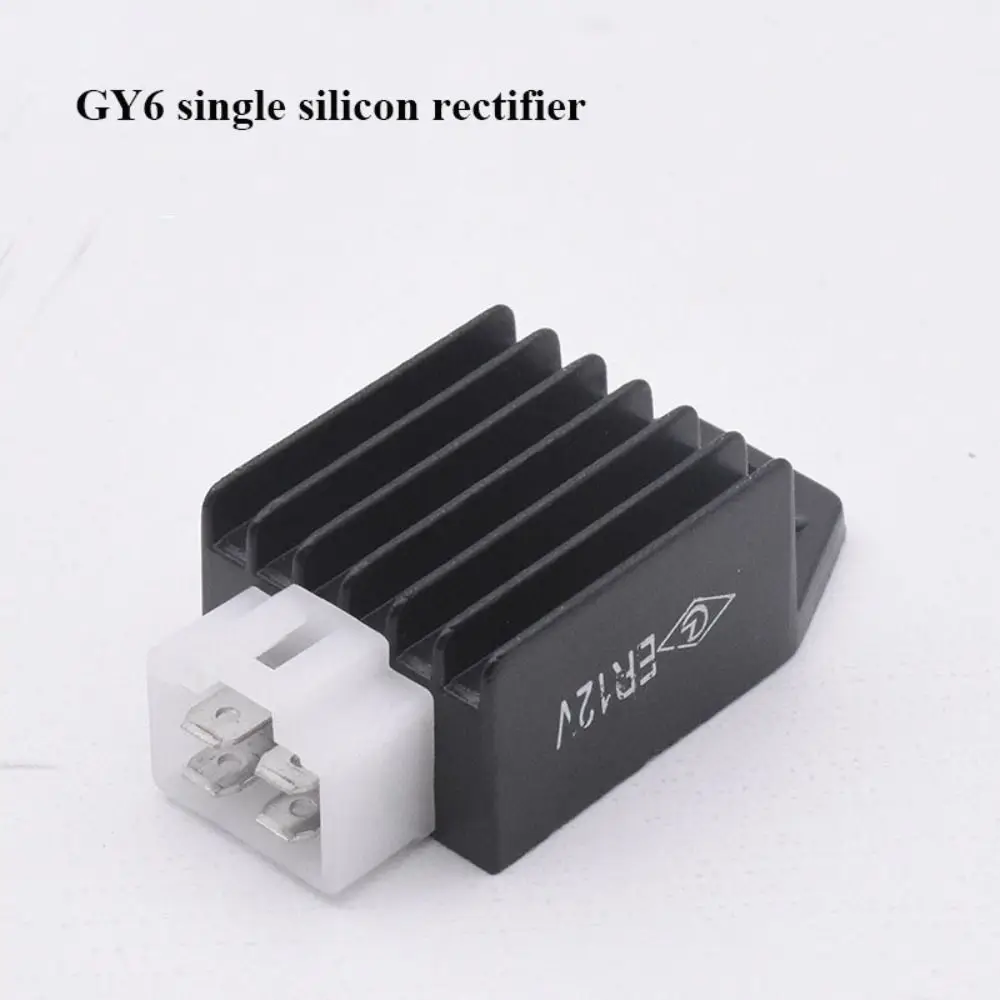 Qianjiang GY6 Guangyang Electrical Vehicle Parts DY110WYCG125FXD125 Black 9 Styles Voltage Regulator Plastic