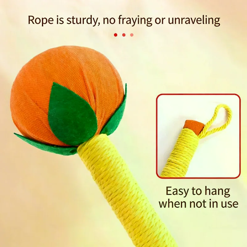 Ai Cao Meridian Massage Hammer Persimmon-Shaped Handheld Tool For Full Body Therapy Neck, Shoulder