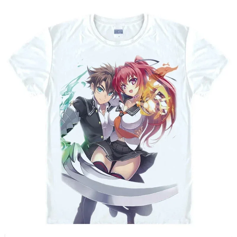 qq 123Coolprint Anime Shirt The Testament of Sister New Devil T- Multi-style Short Sleeve Mio Naruse Cosplay Hentai Shirts