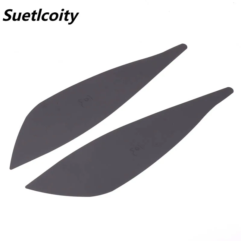 

Suetlcoity For Mazda MX-5 2016-2024 TPU Black Car Front Headlights Decorative Film Sticker Car Accessories