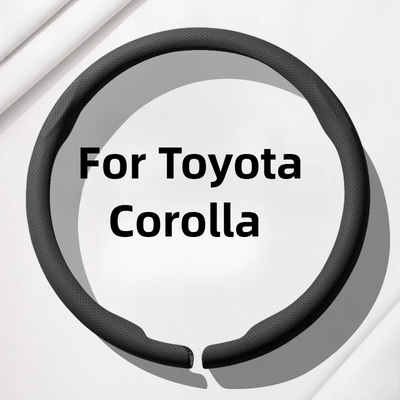 

Steering Wheel Cover For Toyota Corolla Accessories 2026/2025 Nappa Leather Anti-Slip Sweat-Resistant Comfortable Safe 2022-2024