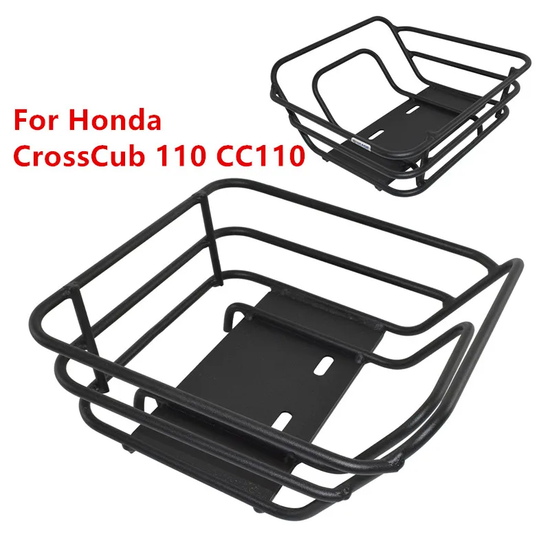 

Motorbike Front Luggage Rack Carrier Case Support Basket Holder Bracket For Honda Cross Cub CrossCub 110 CC110 2023 2024