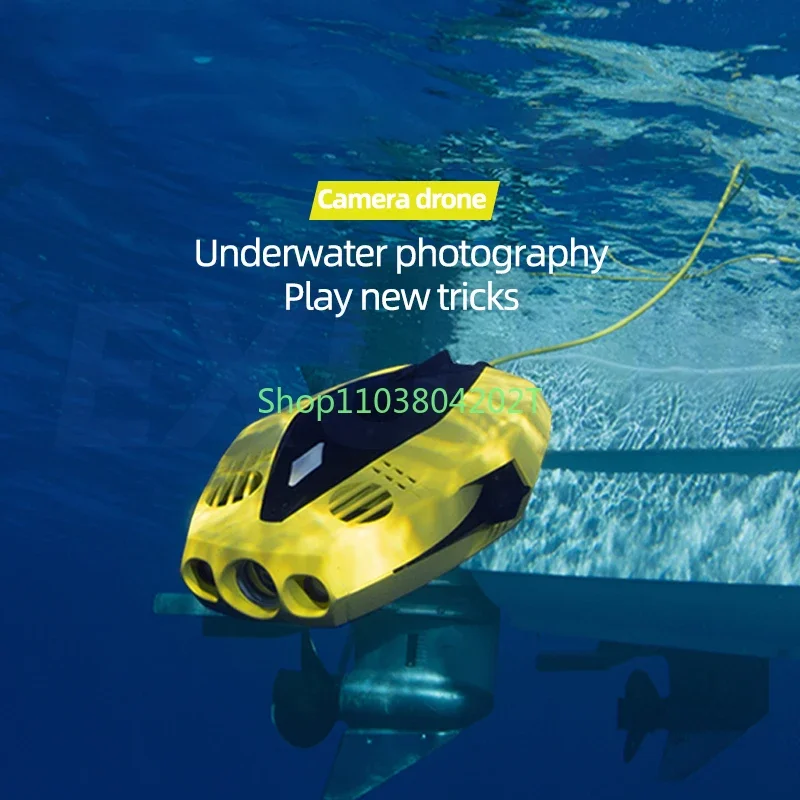 Underwater Drone Remote Control Visible High-definition Underwater Photography Underwater Robot Camera Submarine