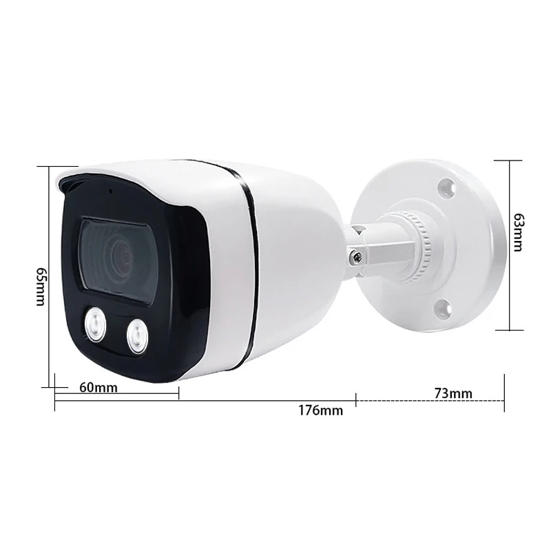 3840*2160P Ultra AHD Camera 5MP 4MP 2MP TVI/CVI/Analog 4K 4in1 OSD Switch HD Night Vision Security Monitor Outdoor Add Bracket