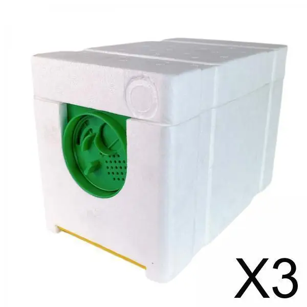 

3x keeping Queen Breeding Mating Nuc Reserve Box for keeper Supplies,