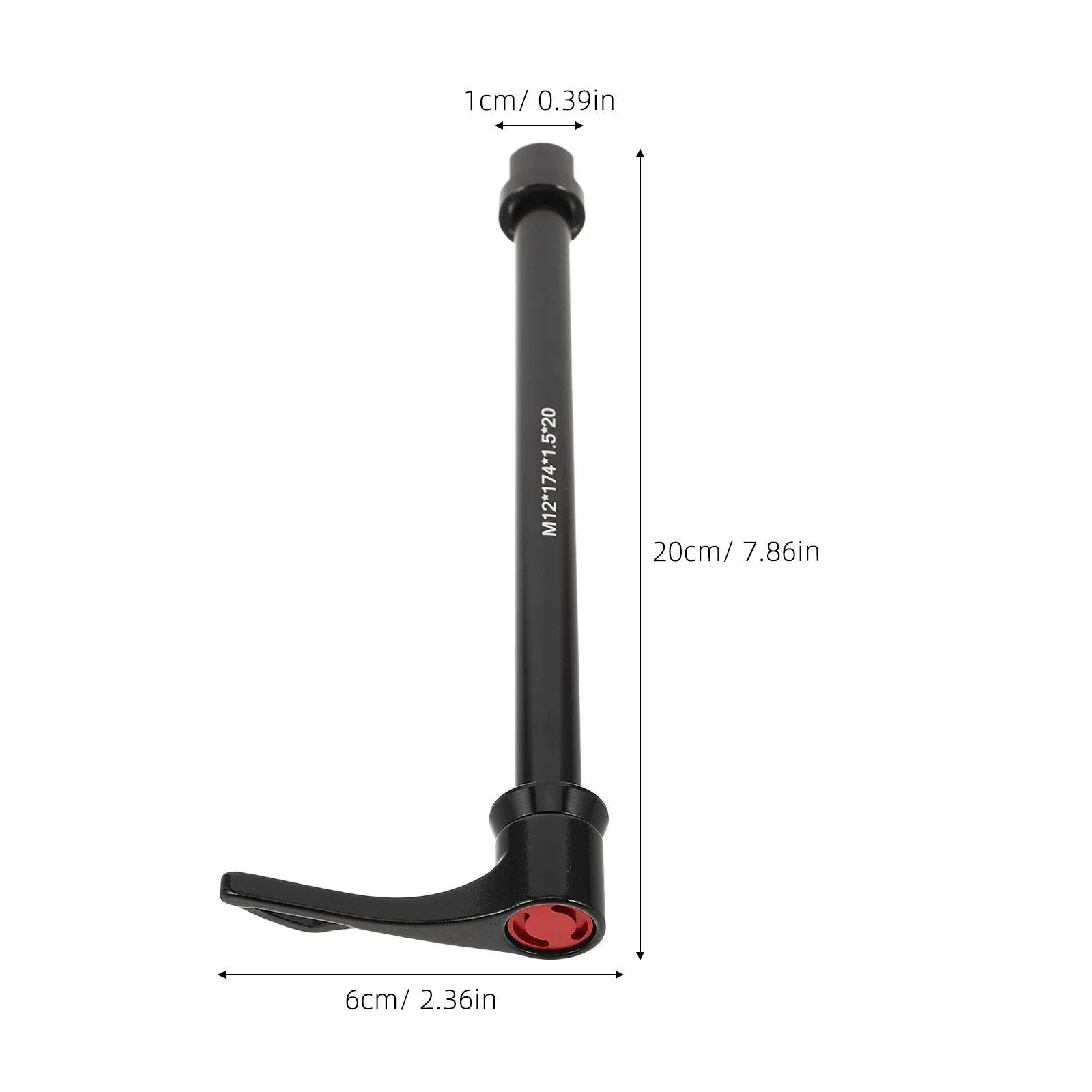الطريق الدراجة الإفراج السريع المحور سيخ أسود الجبهة الخلفية جوفاء رمح دراجة محور أجزاء لاستقرار عجلة المدرب الجبلية