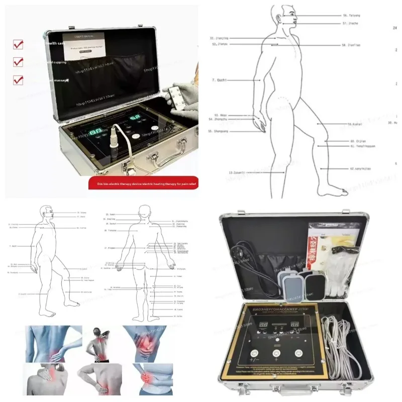 DDS Bio-Electrical Meridian Massager – Electric Pulse Physiotherapy Device (Acid-Base Balance Tech)