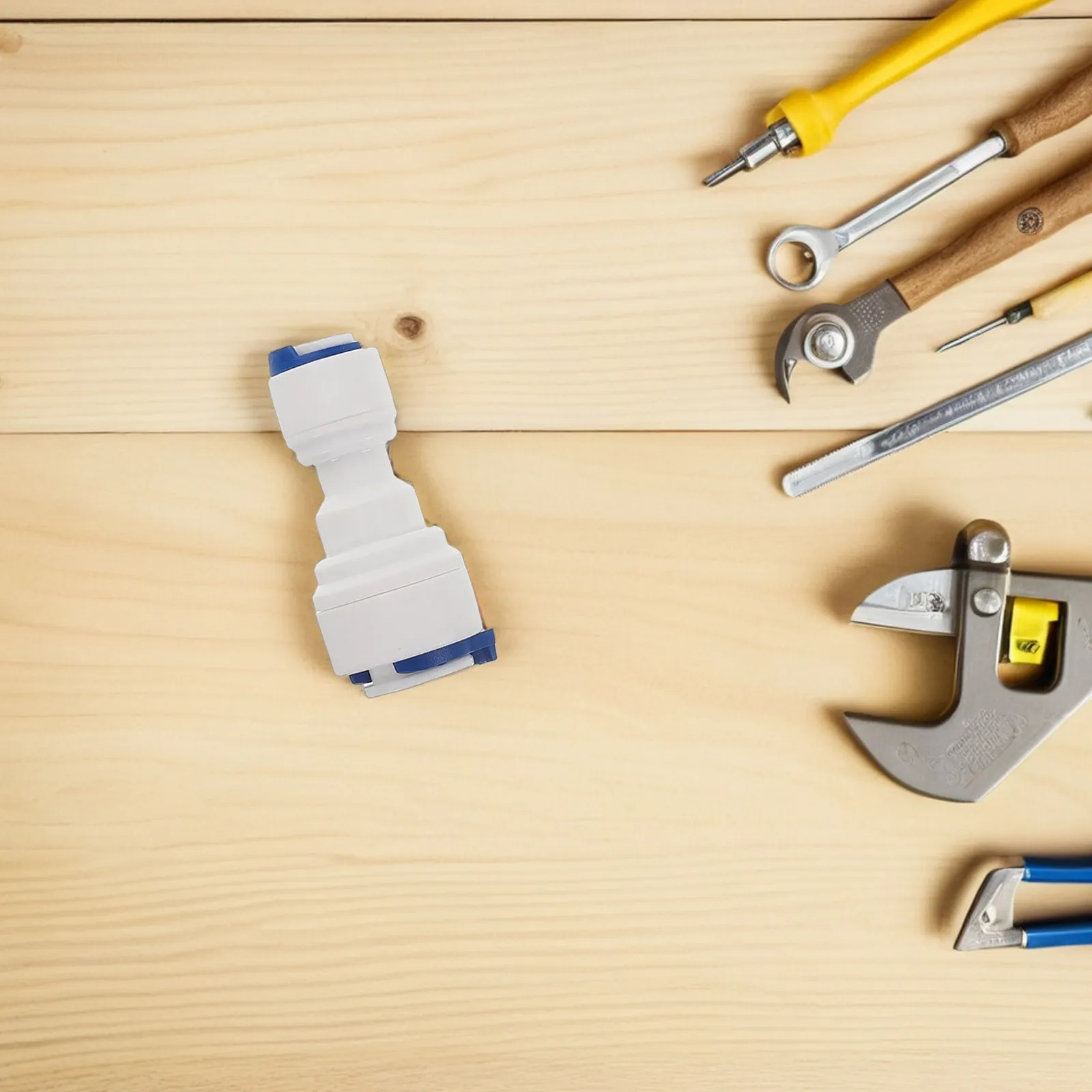 

6 шт. быстроразъемных пластиковых фитингов для водопроводных труб, прямые соединители-адаптеры для фильтров и шлангов очистителей воды