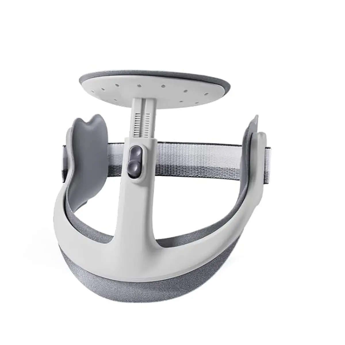 A47T Posture Corrector for Neck & Cervical Spine Alignment - 360° Adjustable Neck Collar with 28 Levels, Memory Foam Support