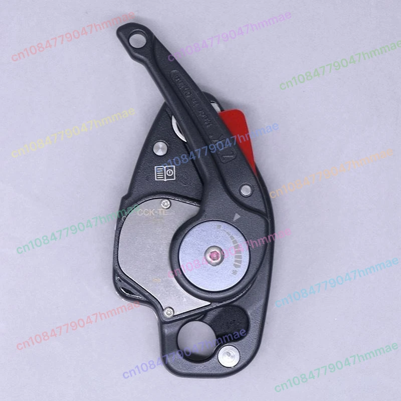 CCK-TL 250KG Fall Arrester, Self Braking Rope Clamp, Anti-Panic Safety Descent Device for Climbing