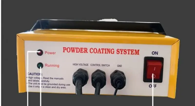 

Pc03-5 Electrostatic Spraying Machine Portable Plastic Powder Coating System Metal Workpiece Spray Machine 220V/110V