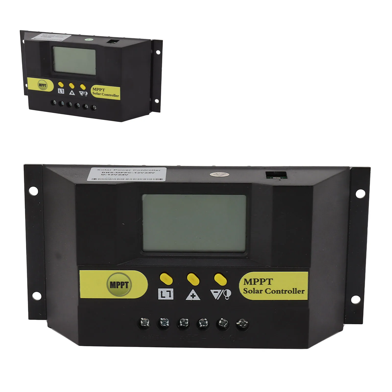 

Solar Controller MPPT 12V 24V LCD Display Comprehensive Protection Functions Solar Regulator for Solar Power System