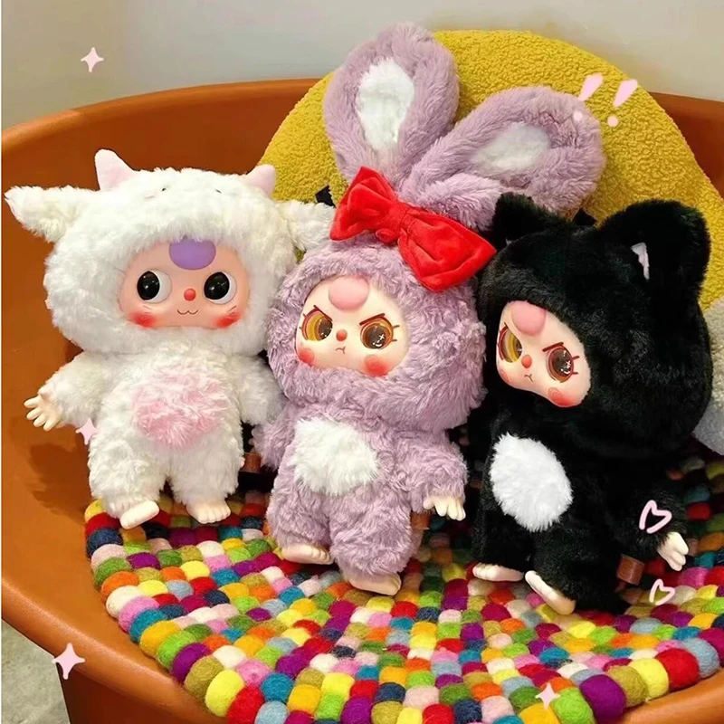 Neue echte Blind Box Baby drei 400 % Serie Plüsch Mystery Box trendige Spielzeug Ornament süße Vinyl Puppe Mystery Box Kinder Geschenk