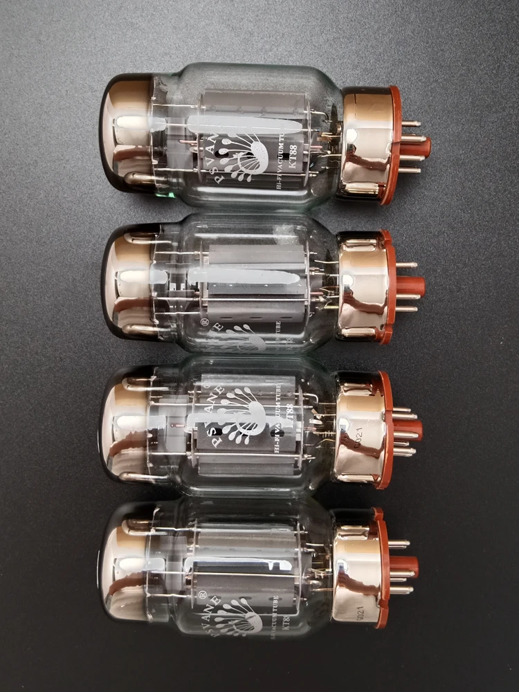 PSVANE Hifi KT88 KT88/C Vacuum Tube Amplifier Replace 6550 KT88 for Hifi Audio Vintage Tube AMP DIY Factory Matched Pair Quad