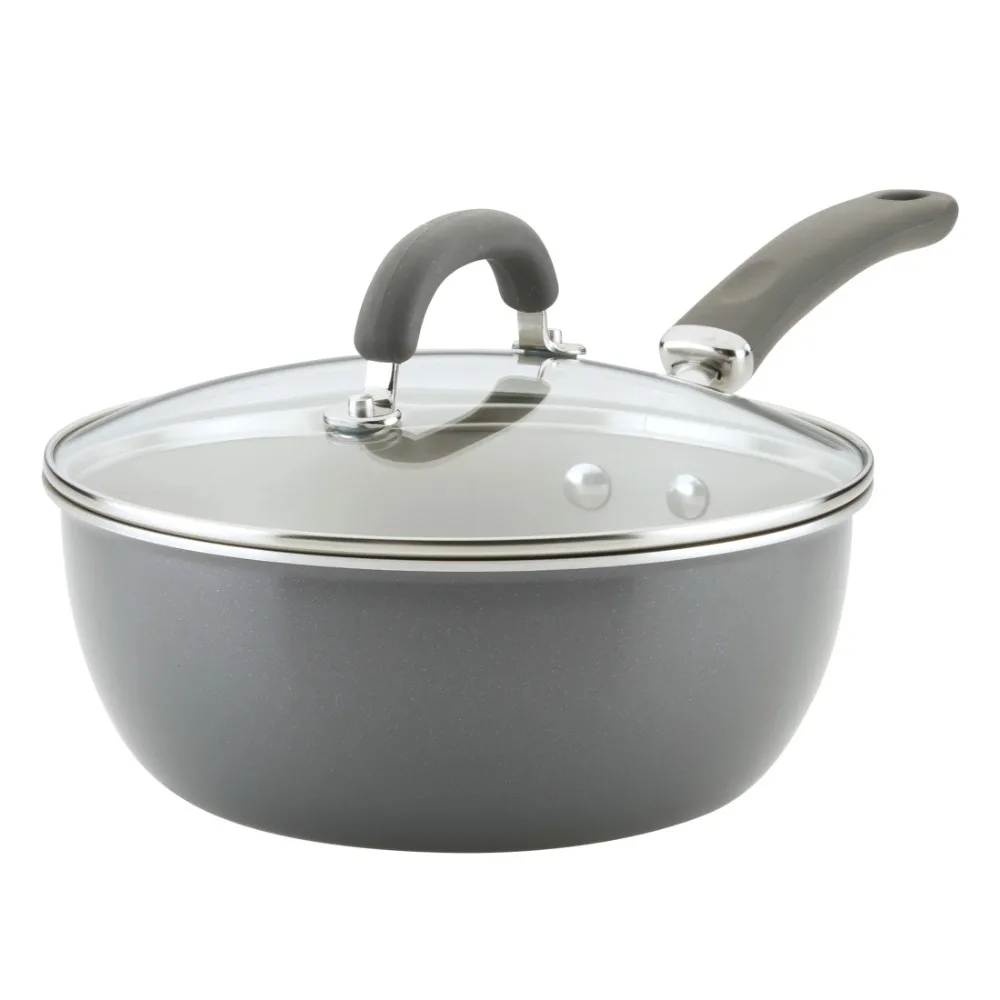 3 Quart Cast Iron Tableware Create Delicious Aluminum Non-stick Everything Pan Dutch Oven Free Shipping Saucepan Cooking Pot Bar