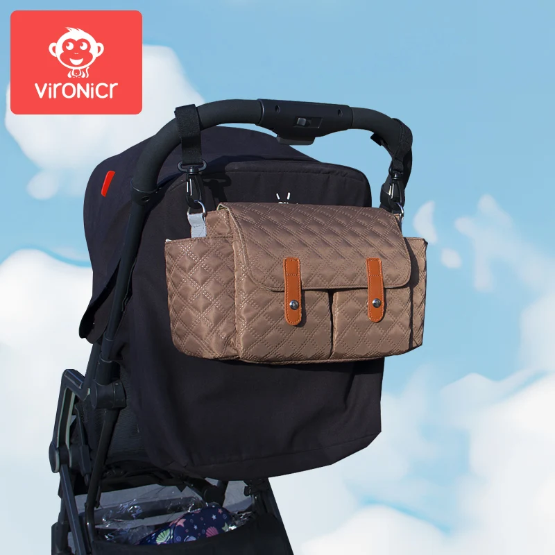 Baby Stroller Storage Bag Travel Hanging Bag Stroller Bag Diaper Bags Baby Stroller Accessories Large Capacity