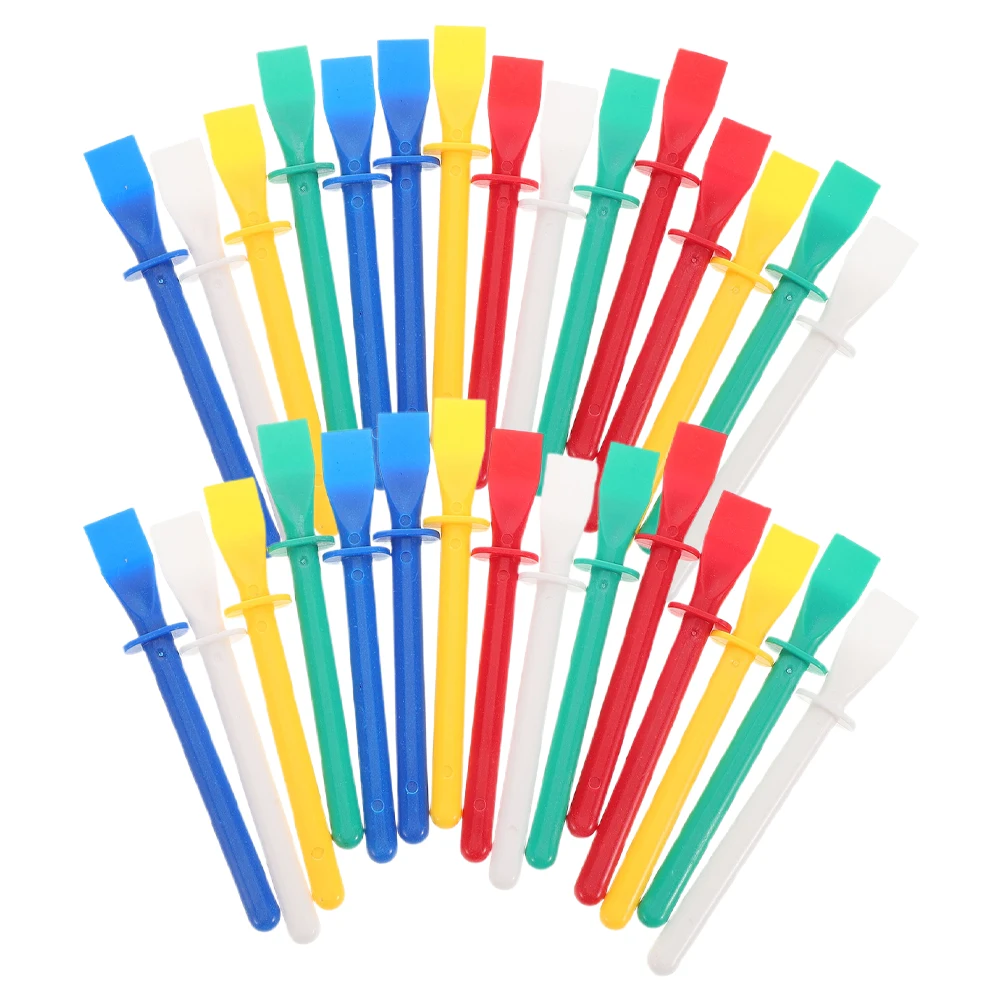 

30pcs Plastic Glue Spreaders Applicator Sticks For Crafts Diy Art Smear Stick Precision Glue Tool For Wood Epoxy