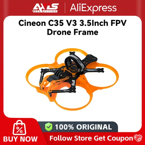 Cineon C35 V3 3.5Inch FPV Drone Frame Cinewhoop For Cinematic Freestyle C206 1960KV 40A F745 AIO