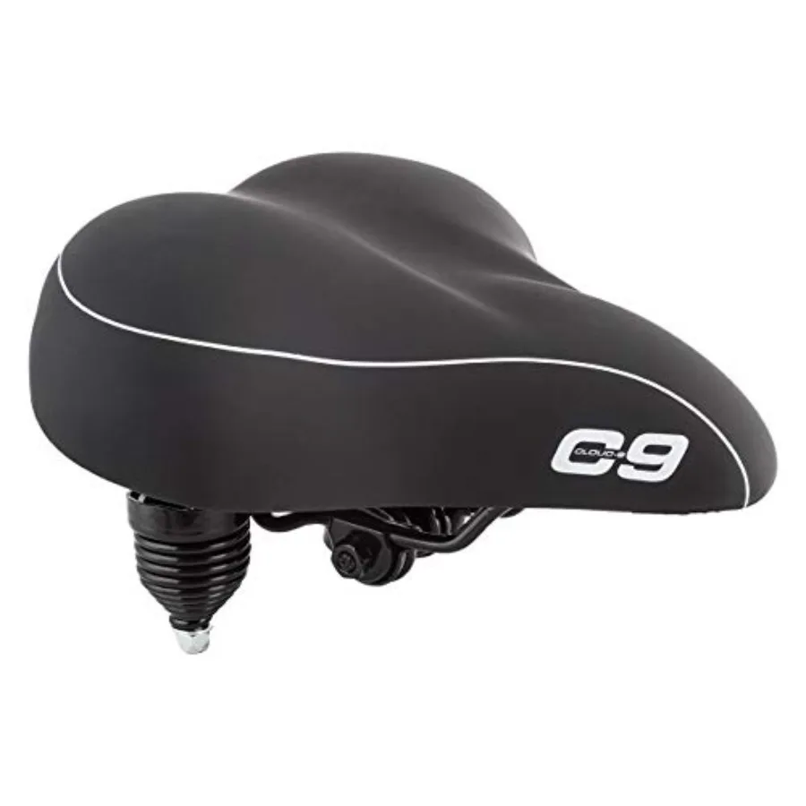 

Sunlite Bicycle Suspension Cruiser Saddle Cruiser Gel Tri-color Black