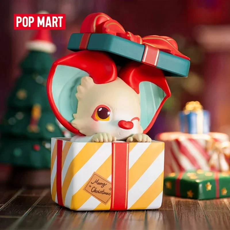 

Popmart Yoki Christmas Series Blind Bag Action Mystery Figure Caixas Supresas Surprise Box Toys and Hobbies Girls Birthday Gifts