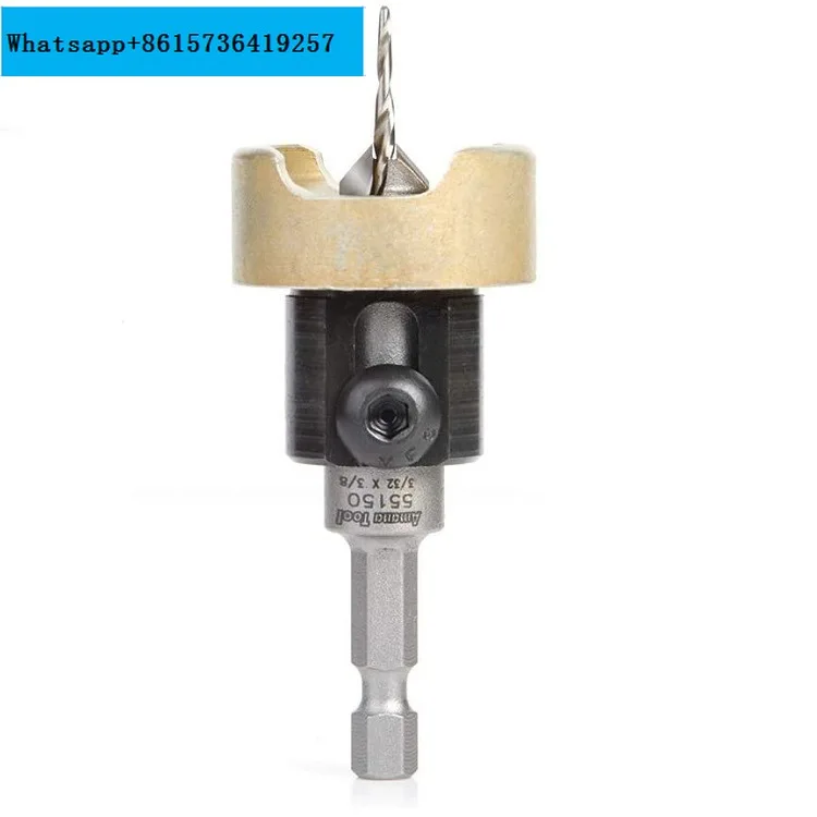 

Countersink with Adjustable Depth for Woodworking Drills