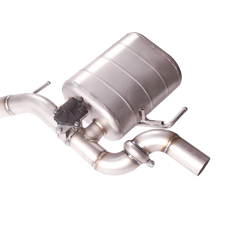 Adatto per silenziatore di scarico Catback Range Rover 3.0 5.0 2013~2018, sistema di scarico con valvola elettrica con telecomando in acciaio inossidabile