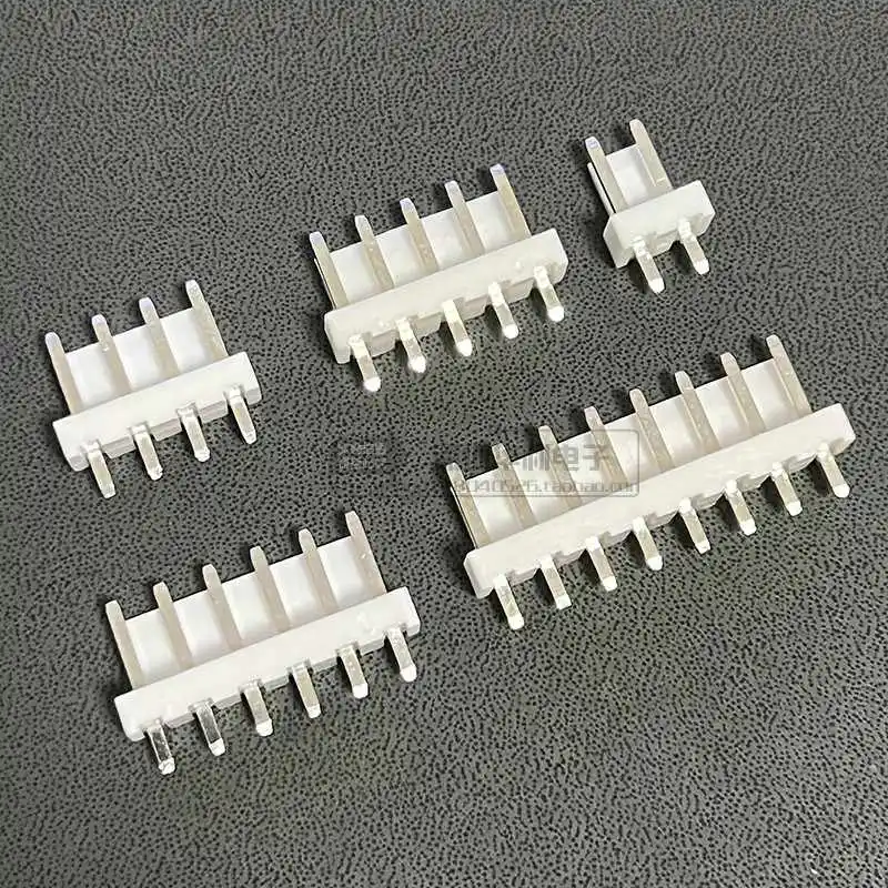 

50Pcs VH3.96mm Pitch Straight Needle Socket Curved Needle Socket 2P 3P 4P 5P P 7P 8P 9P 10Pin Socket Connector