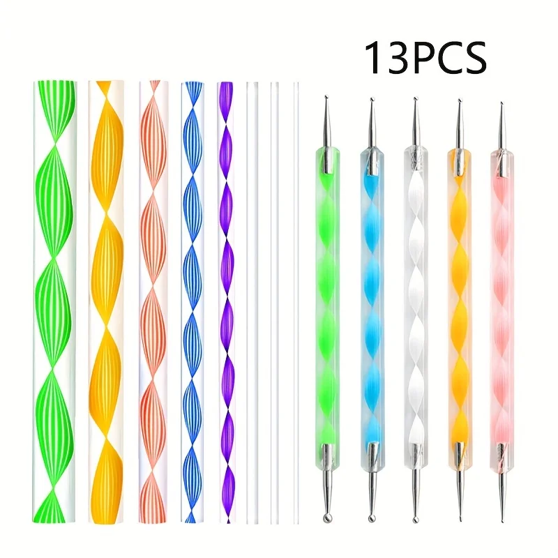 Mandala Dotting Tools Set, Air Dry Clay & Rock Painting Kit with Stencils & Dot Pens, DIY Art Craft Supplies for Beginners