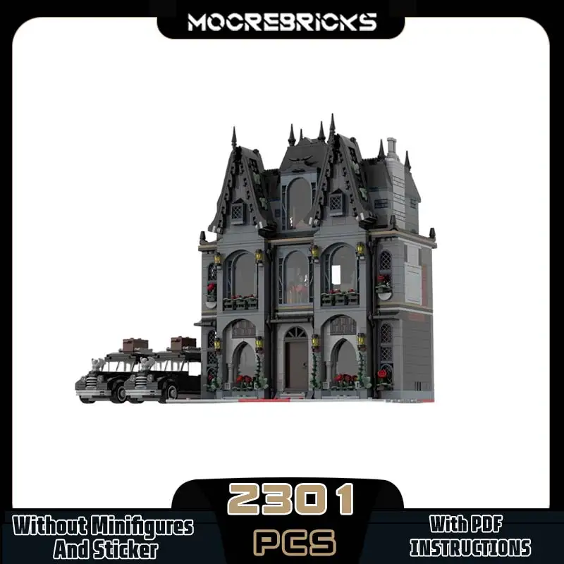 

Famous Film Scene Architecture Series Imperial Style Mansion MOC Building Blocks Originality Assembly Bricks Model Toy Xmas Gift