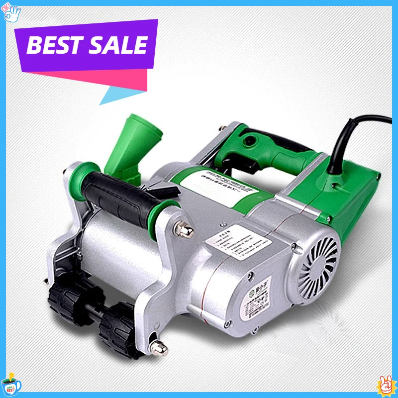 Wall Slotting Machine One Pass Cutting for Lightweight Brick Foam Block Concrete Aerated Tool